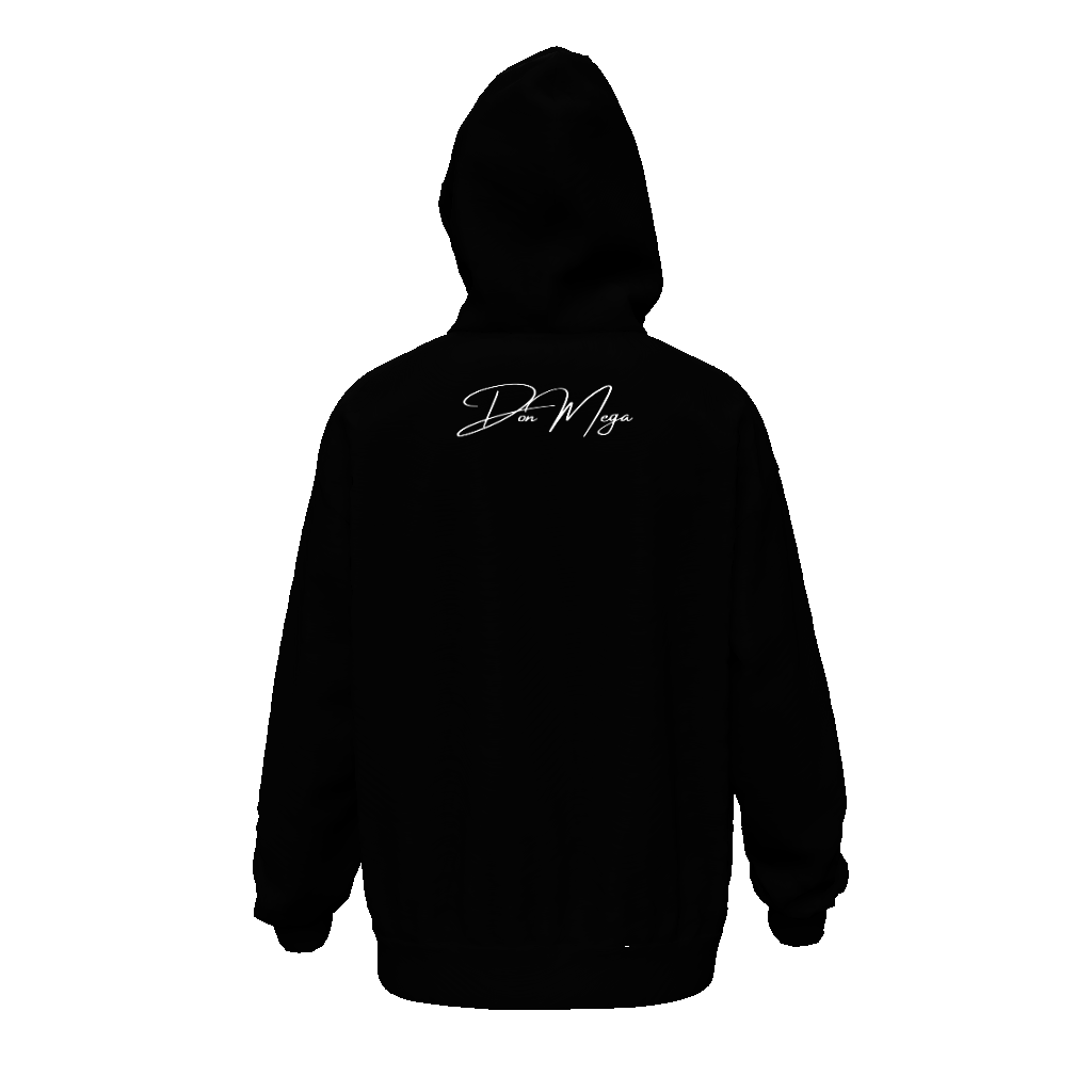 LET THAT STICK TALK BLACK Drop Shoulder Oversized Hoodie