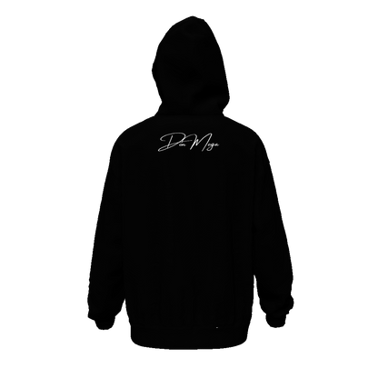 LET THAT STICK TALK BLACK Drop Shoulder Oversized Hoodie