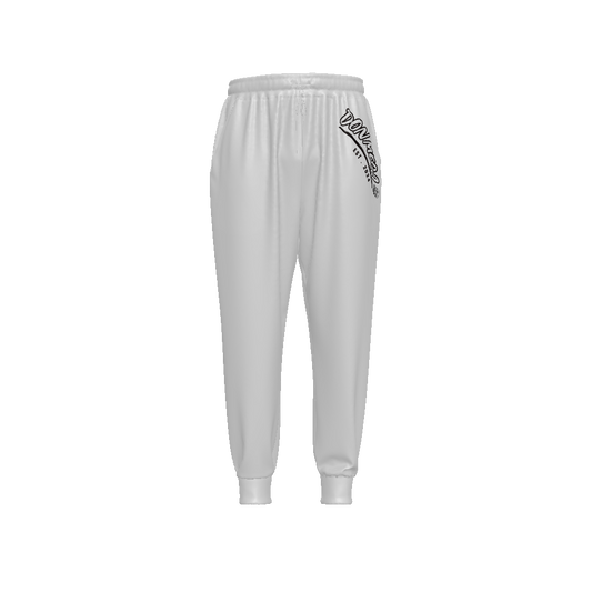 DON MEGA MONEY ROLL WHITE Drawstring Waist Joggers