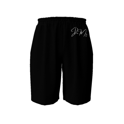 DON MEGA BLACK Daily Casual Men's Drawstring Beach Shorts