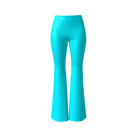 GLOCK WORLD BLUE Women's High Waisted Pants